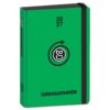 Diario BastardiDentro Intensamente 2026/27 Datato 13x18cm Copertina Morbida con Elastico Verde su linait