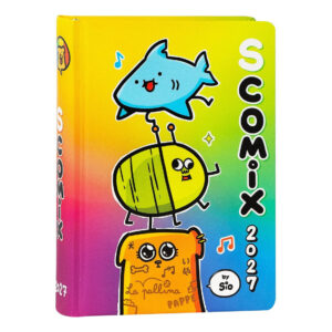 SCOMIX Diario Scuola 2026/27 16 mesi datato Multicolore 12.5x17cm su linait
