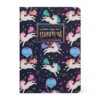 Quaderno a Righe Formato A6 Lined Notebook Unicorn su linait