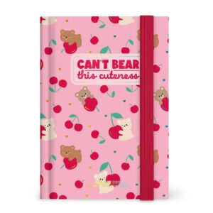 Agenda 16 Mesi Giornaliera Legami Small 2026/2027 Teddy Bear Pink su linait