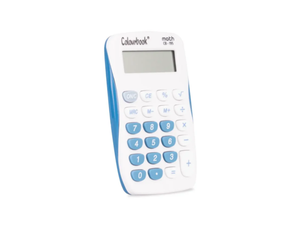 Colourbook Calcolatrice Tascabile 8 Cifre Math CB-195 Avio su linait