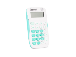 Colourbook Calcolatrice Tascabile 8 Cifre Math CB-195 Verde Acquamrina su linait