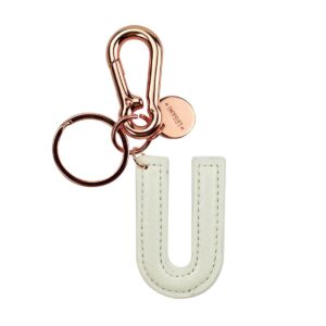 Portachiavi My Initial White U su linait