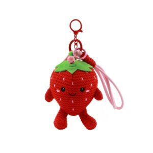 ITotal Portachiavi Crochet Stella Stawberry
