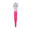 Penna Gel Antistress Unicorn Squeezies Blu su linait