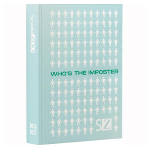 Diario SCUOLA ZOO 2026/27 16 mesi datato 11 x15 cm Turchese Who's the imposter su linait