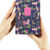 5x16 cm Bird & Flowers su linait