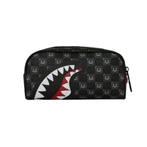 Astuccio Sprayground SHARKS IN PARIS WTF BUBBLY BLACK CHECK su linait