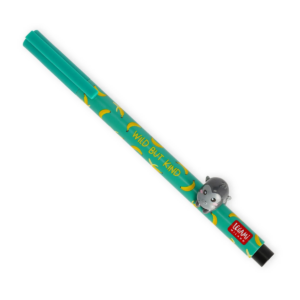 Penna Gel Gorilla Lovely Friends Nero su linait