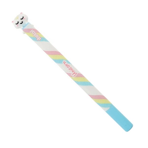 ITotal Penna Cancellabile Climby Unicorn Inchiostro Light Blue