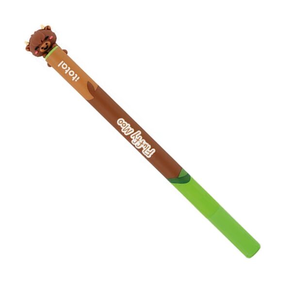 ITotal Penna Cancellabile Climby Highland Cow Inchiostro Verde